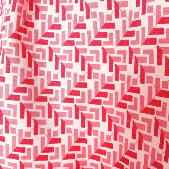 Old Navy Size 12 Pink Flare Pleated A-Line Skirt - Picture 7 of 9